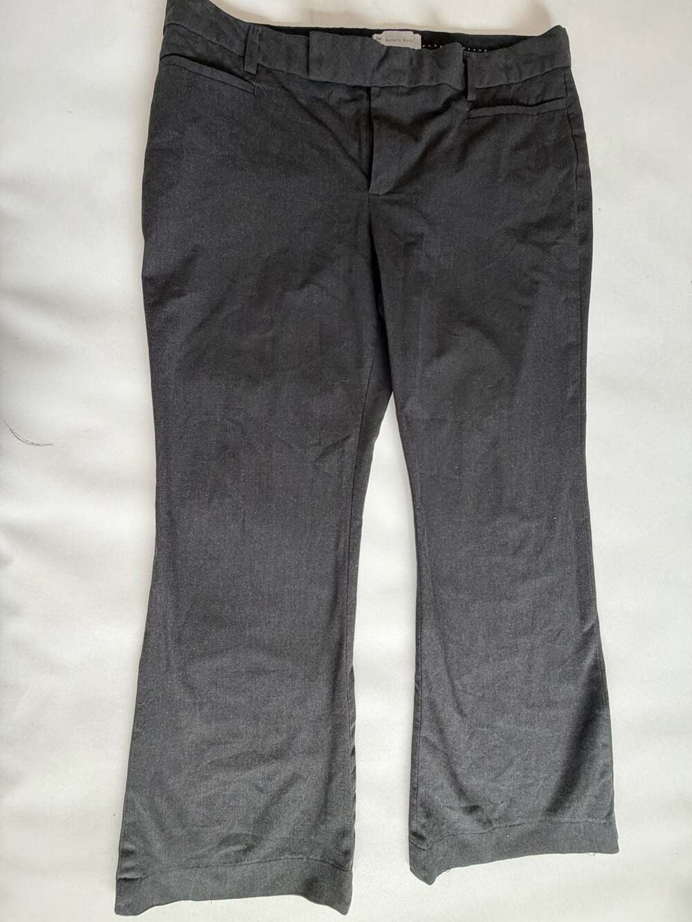 Gap Modern Boot Womens 12A Gray Stretch Dress Pants Bootcut